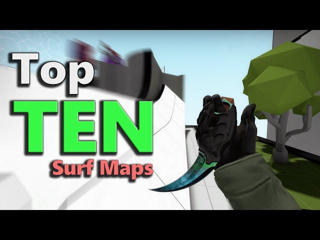 The TOP 10 Surf Maps EVER MADE