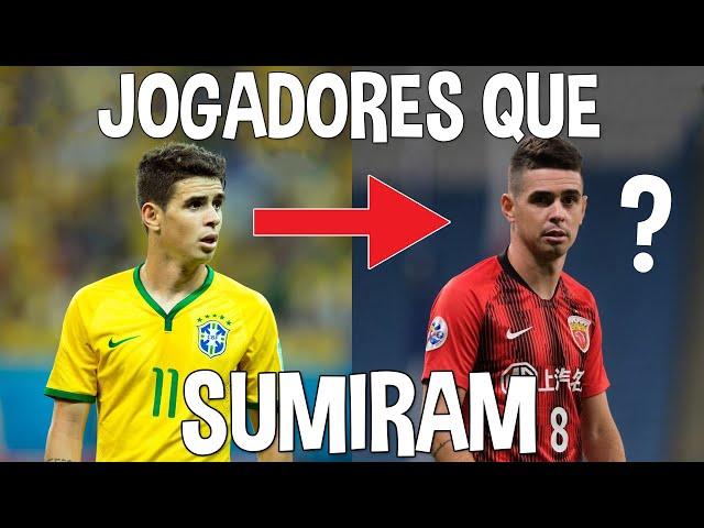 6 JOGADORES que SUMIRAM DO FUTEBOL