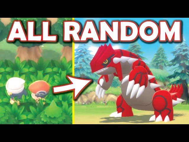 What if All Pokemon Were RANDOM in Pokemon Brilliant Diamond?