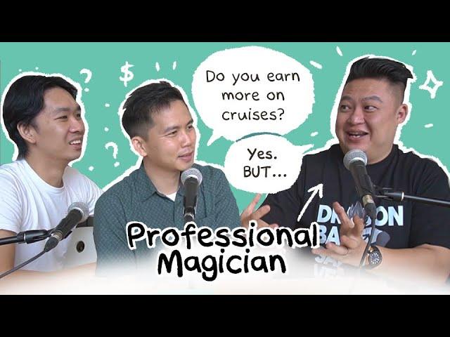 We talk to a professional cruise magician