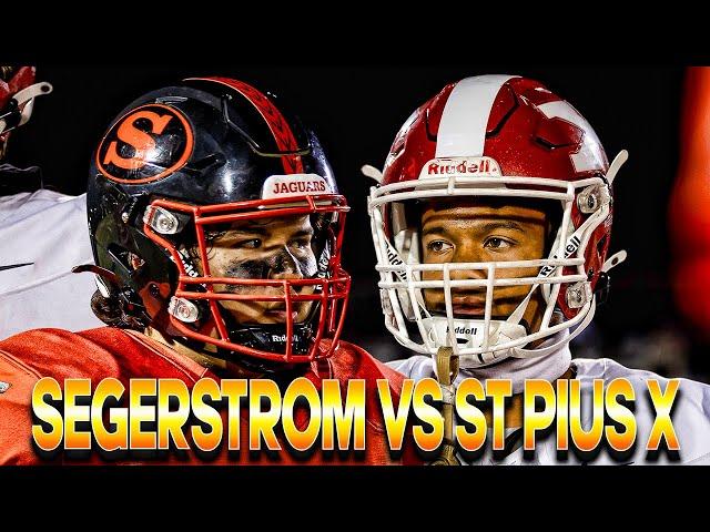 Segerstrom vs St Pius X‼️- Division 6 QuarterFinal Battle ️ - Jaguars & Warriors Go Toe To Toe 