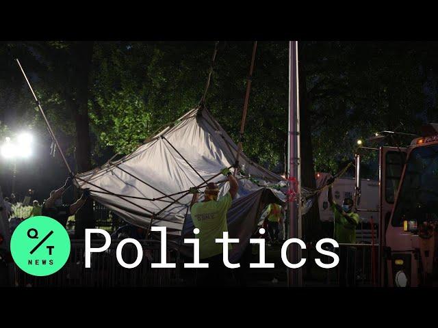 NYPD Breaks Up 'Occupy City Hall' Protest Encampment