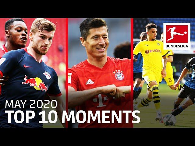 Dortmund vs. Bayern, Revierderby Goals, Sancho's Record and More - Top 10 Moments May