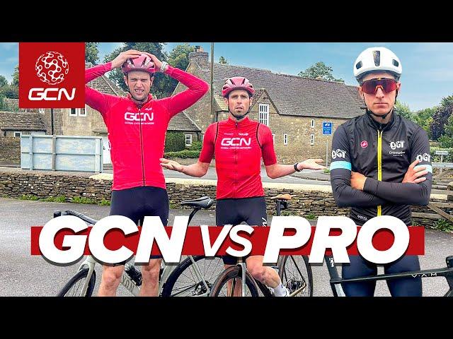 We Raced A Pro. How Slow Are We?