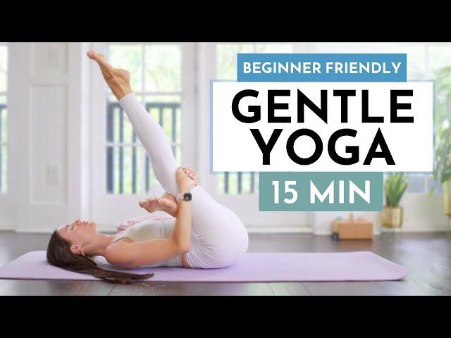 15 Min Gentle Yoga - Stretch and Relax for Beginners