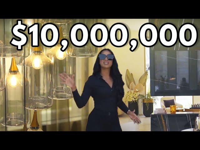 TOURING A $10,000,000 LUXURY VILLA IN Dubai HILLS | Luxe List