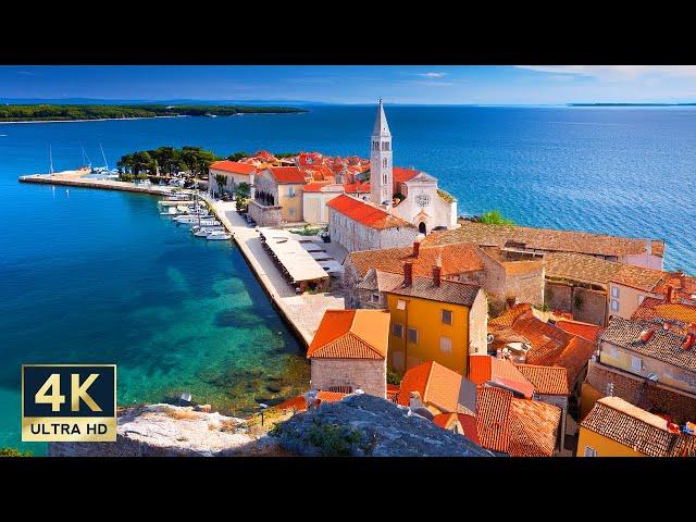 Porec Croatia 4K Old Town Walking Tour 2024