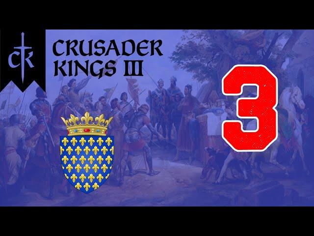 Crusader Kings 3 Türkçe yama ile // Fransa 3