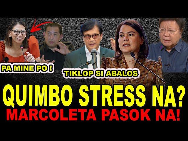 GRABE TO ! QUIMBO SUPALPAL KAY VP SARA ! MARCOLETA PATAAS! ABALOS NADULAS NABUNGI !