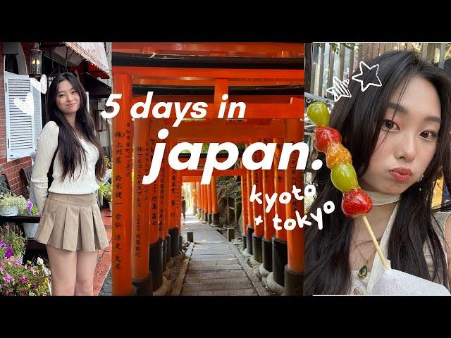 japan vlog  | kyoto temples, onsen, mt.fuji day trip, shopping in tokyo