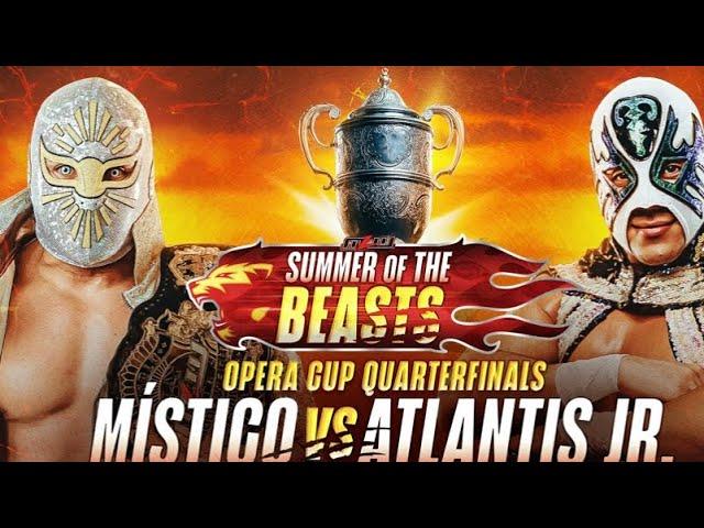 Mistico  Vs Atlantis  Jr  Cmll   Opera Cup  QuarterFinals   MLW.  Desde New York