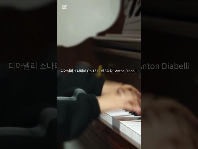 디아벨리 소나티네 #피아노 연주#도리도리 패밀리