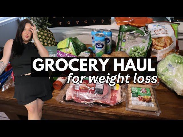 HEALTHY WEEKLY GROCERY HAUL FOR WEIGHT LOSS ON OZEMPIC!!