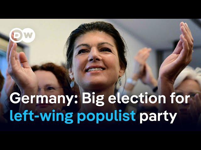 How an unusual left-wing party has become a key player amid German far-right gains | DW News