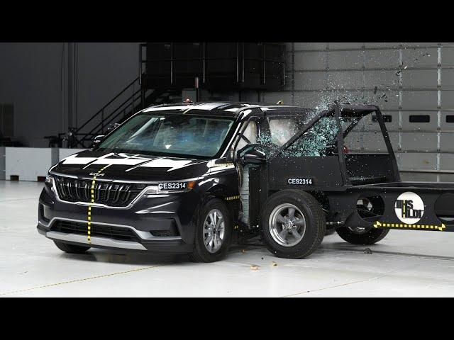 [기아 카니발 - KA4] IIHS 업데이트 측면충돌테스트