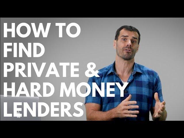 Than Merrill Explains How To Find Private & Hard Money Lenders