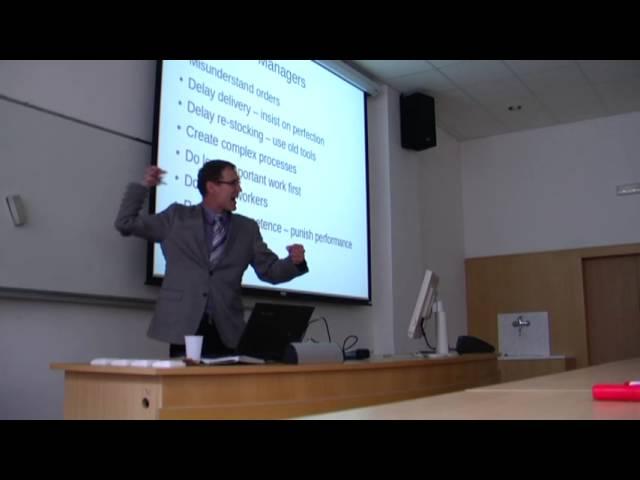 Fred Williams UNYP CVUT Inovacentrum Entrepreneurship Lecture on Project Sabotage, Part II (Q&A)