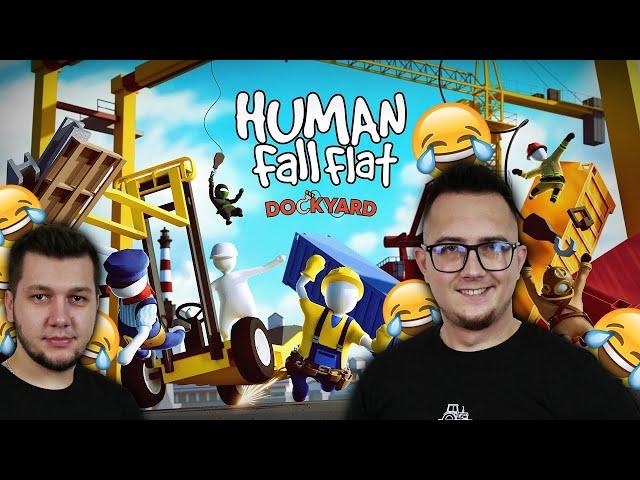 ZA ŁATWO BYŁO I ZMYLIŁO..  JEŹDZIMY WOZKIEM WIDŁOWYM  Human: Fall Flat [DOKI]  MAFIASOLEC & TANAS