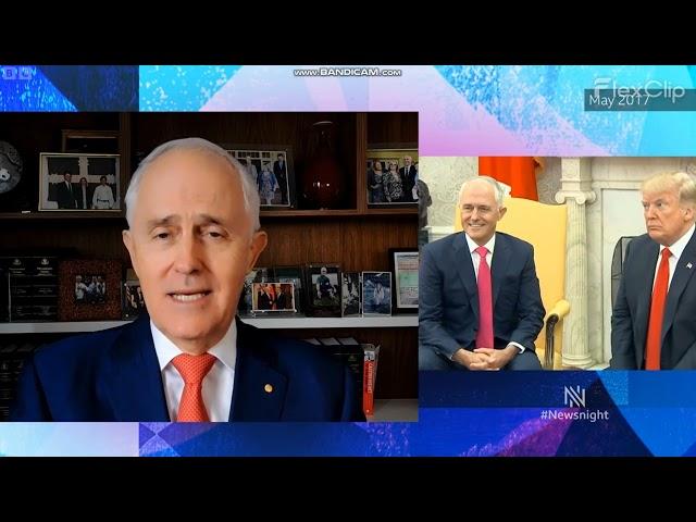 Malcolm T former PM of OZ talking about POTUS DJT