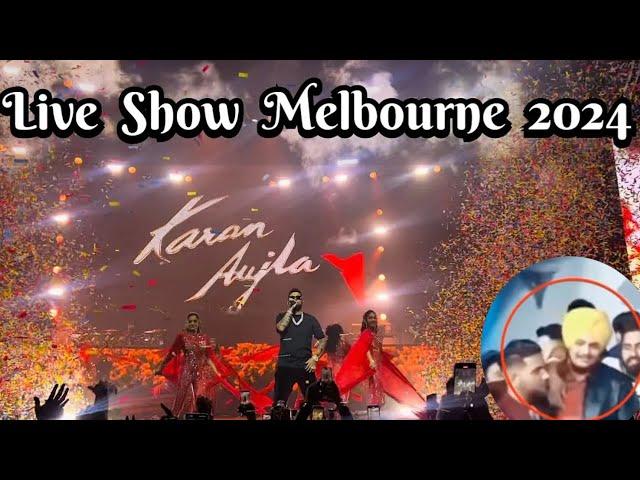 Karan aujla best performance in live concert 