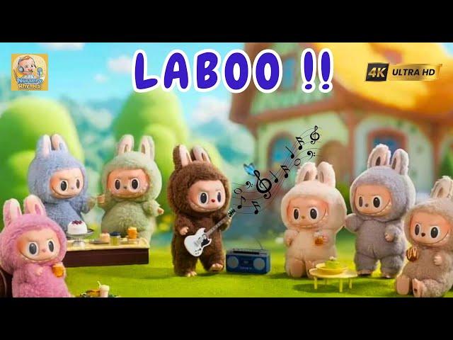 Laboo - Nursery Rhymes | Labubu Song | Labubu Songs with Lyric | Lagu Labubu | Labooboo Theme Song