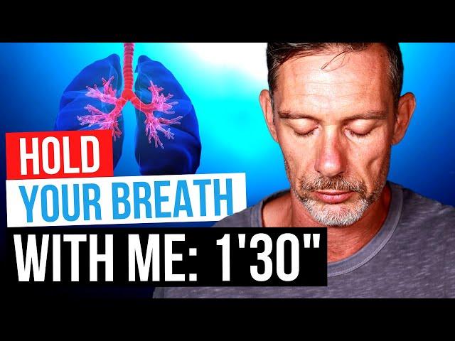 Hold Your Breath WITH ME | 1'30" Breath Hold Progressive Table - Beginners