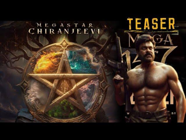 Chiranjeevi's #Mega157 Movie Teaser -Megastar Chiranjeevi | Vasisth | M M Keeravani | UV Creations