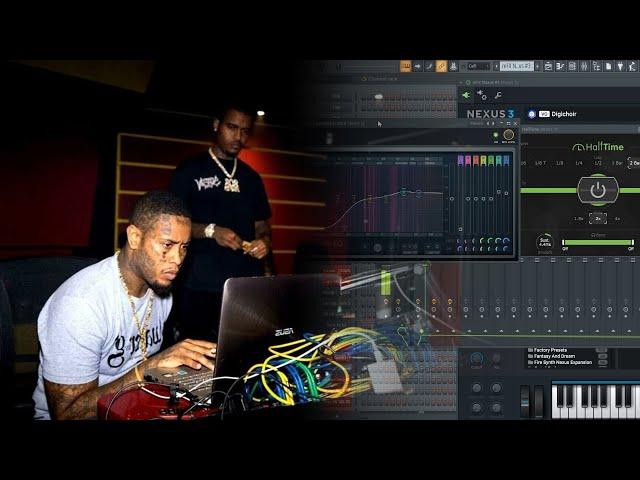 How to make a Southside 808 Mafia Type Beat in Fl Studio in 10 Minutes -  (Dark Trap Beat)