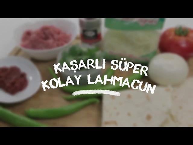 Kaşarlı Süper Kolay Lahmacun Tarifi - MacroCooks