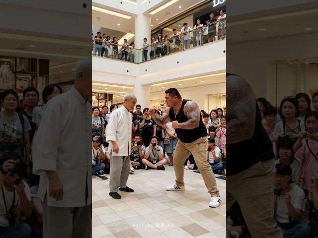 Young Man, Why would you think an old Man would be afraid of you?！ #kungfu #fight #boxing #ai