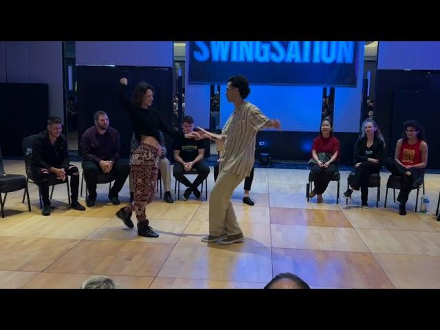 Swingsation 2023 | Pro J&J Show - Mackenzie Sharp & Emeline Rochefeuille