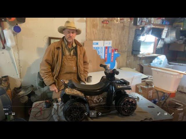 Realtree 6 Volt Battery Powered Ride On  ATV  Diagnose / Repair