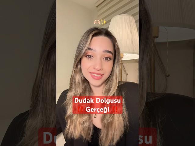 Dudak Dolgusu Gerçeği ‼️                               İnsta : @bussegurkan