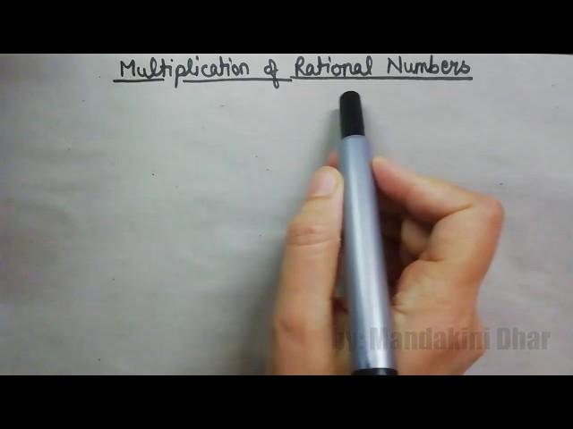 Multiplication of Rational Numbers