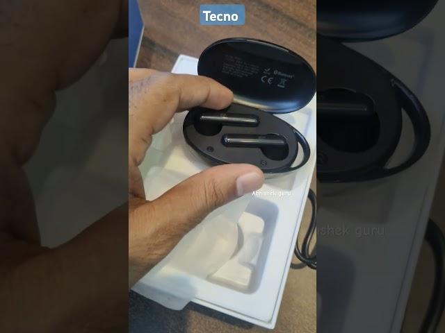 Tecno buds 2 and music pro quality black 