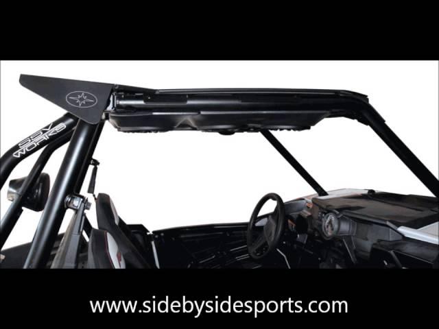 Polaris RZR XP 1000 / RZR 900 Bluetooth iPod 4 Speaker Overhead Weather Proof Stereo Audio System