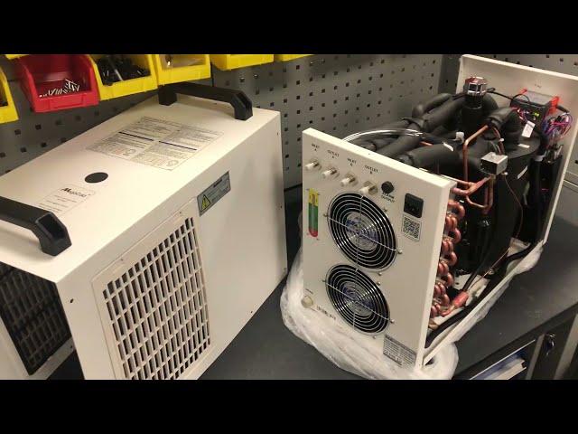 Inner workings of the S&A CW 5202 Dual Circuit | Industrial Water Chillers | Look inside 