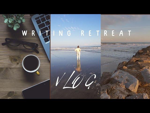 Writing Stabby Books on a Beach! // Writing Retreat Vlog