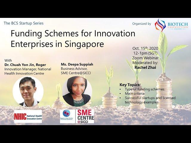 Funding Schemes for Innovation Enterprises in Singapore