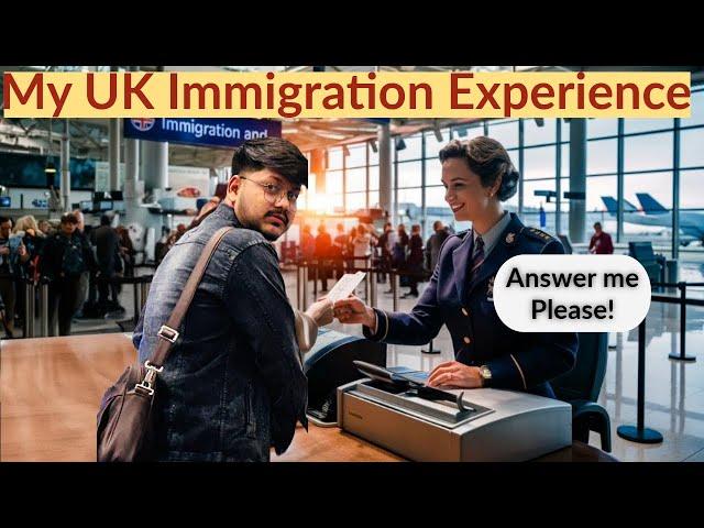 My UK Airport Immigration Experience || UK Immigration Questions & Answers || The Corporate Guys