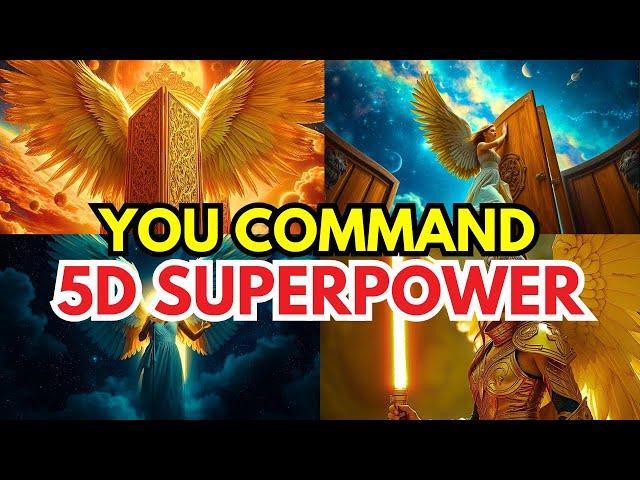 CHOSEN ONES, YOU'VE TRANSITIONED TO 5D EMBRACE YOUR NEW 5D ABILITIES!