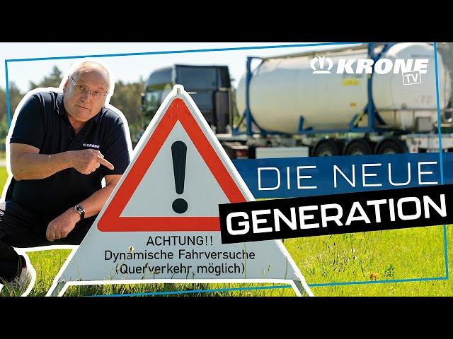 Maximum load, maximum performance: The new KRONE Boxliner in the endurance test! | KRONE TV