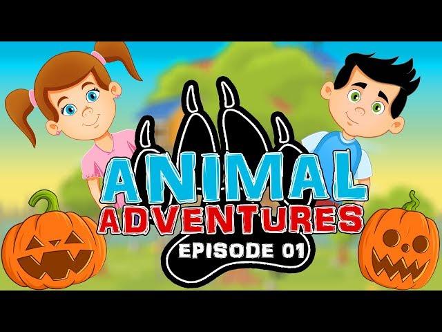  HAPPY HALLOWEEN ANIMAL ADVENTURES  Halloween Superhero Sings Along Songs 