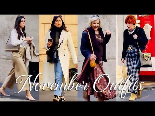 Outfit Ideas in Milan This November #vogue #fashioninmilan #streetfashion