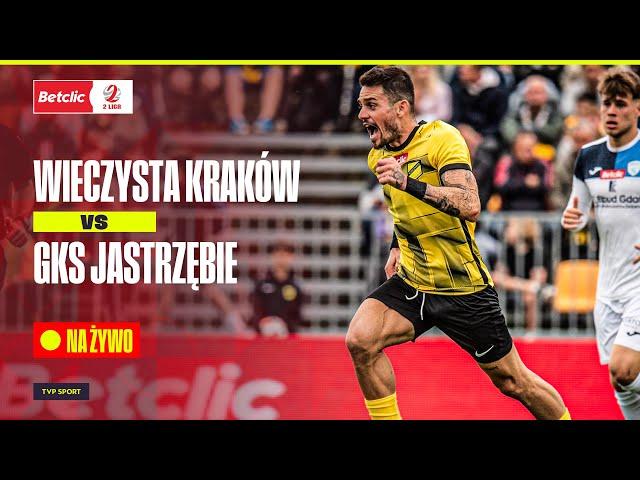  BETCLIC 2. LIGA: WIECZYSTA KRAKÓW - GKS JASTRZĘBIE LIVE OD 13:55 | 9. KOLEJKA