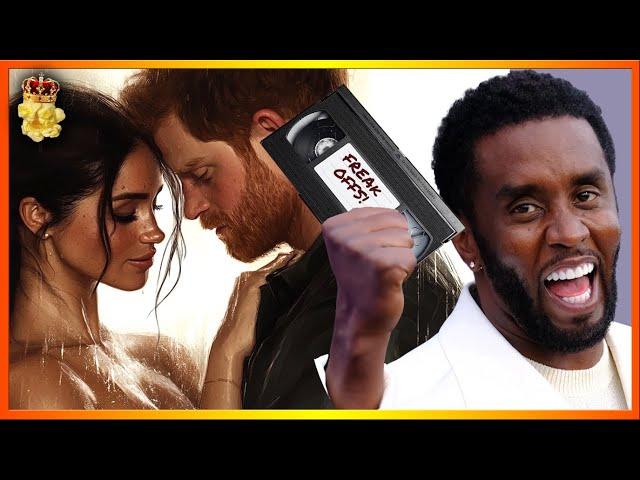 OMG! Prince Harry, Meghan Markle & Prince Andrew CAUGHT At Diddy FREAK OFF Parties ON TAPE?!