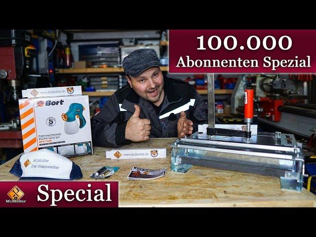 100.000 Abonnenten Spezial & Giveaway / M1Molter Der Heimwerker