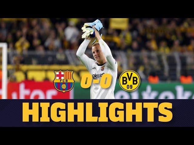 HIGHLIGHTS | Borussia Dortmund 0-0 Barça