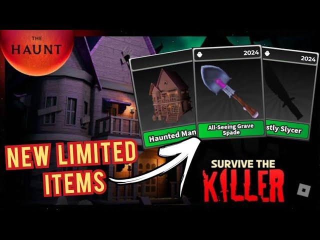 Let's Explore the NEW Limited Knives and Cabin in Roblox: Survive the Killer!