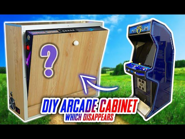 INCREDIBLE!! I put a ARCADE ROOM inside a shoe cabinet